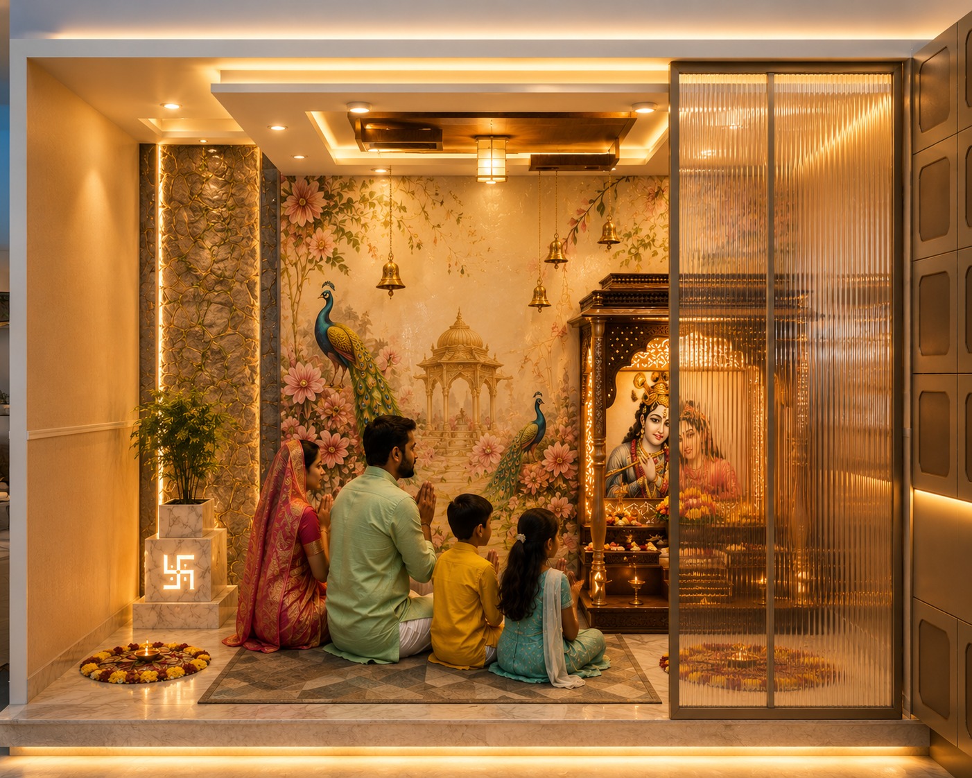 Pooja room design